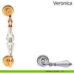 Maniglione Swarovski per porta Veronica Linea Calì 2