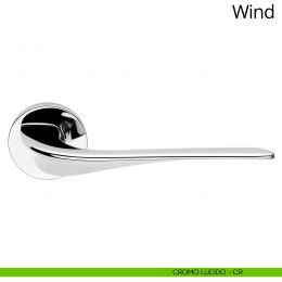 Maniglia per porta interna Wind Linea Calì rosetta tonda bassa 2