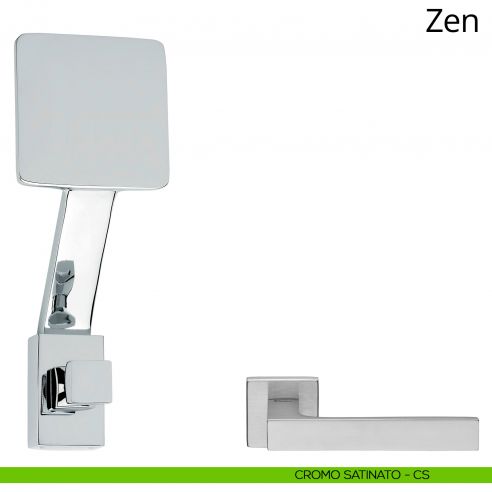 Appendiabiti a parete Zen Linea Calì cromo satinato
