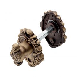 Nottolino per porta 008 Linea Calì con rosetta sagomata