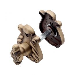 Nottolino per porta 015 Linea Calì con rosetta sagomata