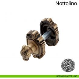 Nottolino per porta 005 Linea Calì con rosetta sagomata 2