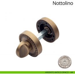 Nottolino per porta 009 Linea Calì con rosetta tonda 2