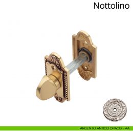 Nottolino per porta 010 Linea Calì con rosetta sagomata 2