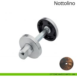 Nottolino per porta 027 Linea Calì con rosetta tonda 2