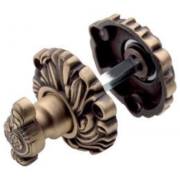 Nottolino per porta 078 Linea Calì con rosetta sagomata