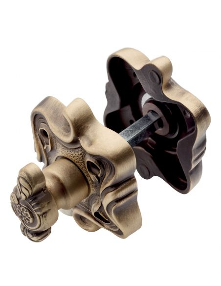 Nottolino per porta 091 Linea Calì con rosetta sagomata