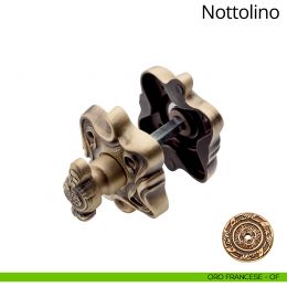 Nottolino per porta 091 Linea Calì con rosetta sagomata 2