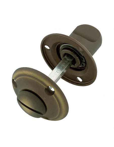 Nottolino per porta 110 Linea Calì con rosetta tonda viti a vista