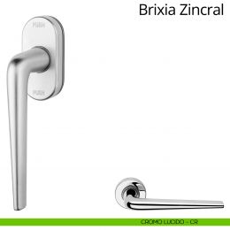 Maniglia per finestra martellina DK antintrusione Brixia Zincral Linea Calì 2