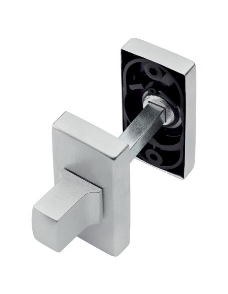 Nottolino per porta 021 Linea Calì con rosetta rettangolare