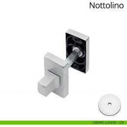 Nottolino per porta 021 Linea Calì con rosetta rettangolare 2