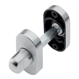 Nottolino per porta 096 Linea Calì con rosetta ovale zama