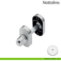 Nottolino per porta 096 Linea Calì con rosetta ovale zama 2