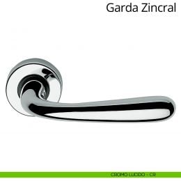 Maniglia per porta interna Garda Zincral Linea Calì rosetta tonda 2