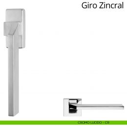 Maniglia per finestra martellina DK Giro Zincral Linea Calì 2