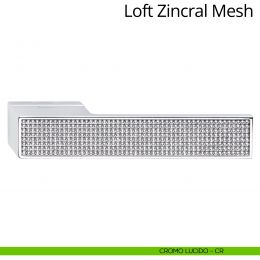 Maniglia con Swarovski per porta interna Loft Zincral Mesh Linea Calì 2