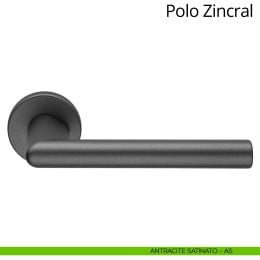 Maniglia per porta interna Polo Zincral Linea Calì rosetta tonda 2