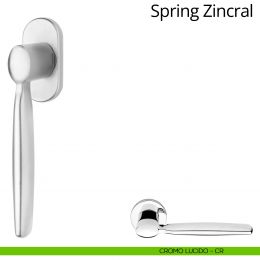 Maniglia per finestra martellina DK Spring Zincral Linea Calì 2