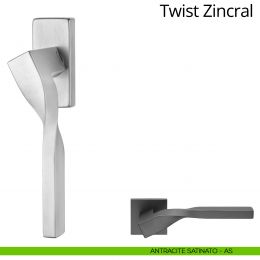 Maniglia per finestra martellina DK Twist Zincral Linea Calì 2