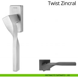 Maniglia per finestra martellina DK antintrusione Twist Zincral Linea Calì 2