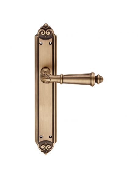 Maniglia con placca Small per porta Aida Linea Calì