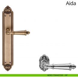 Maniglia con placca Big per porta Aida Linea Calì 2