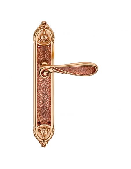 Maniglia con placca Small per porta Aisha Linea Calì