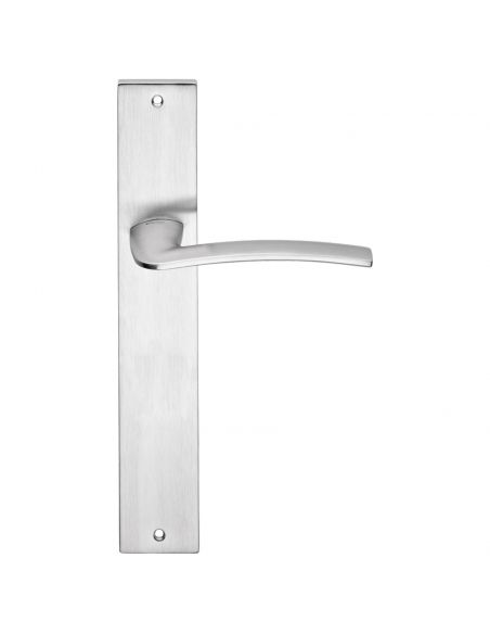 Maniglia con placca per porta Ala Linea Calì