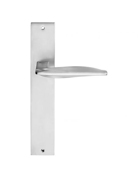 Maniglia con placca per porta Aqua Linea Calì