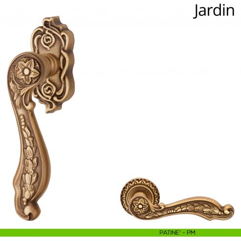 Maniglia per finestra martellina DK Jardin Linea Calì patinè