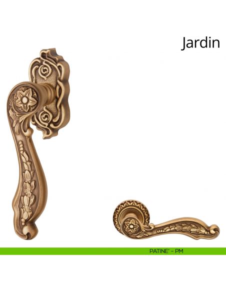 Maniglia per finestra martellina DK Jardin Linea Calì patinè