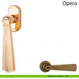 Maniglia per finestra martellina DK antintrusione Opera Linea Calì 2