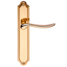 Maniglia con placca per porta Beta Linea Calì