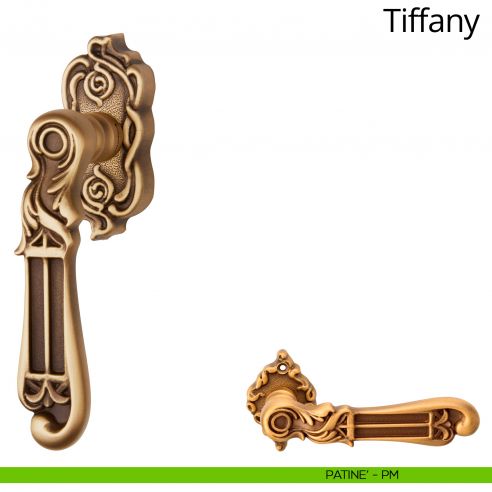 Maniglia per finestra martellina DK Tiffany Linea Calì