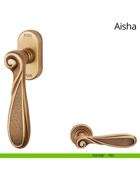 Maniglia per finestra martellina DK antintrusione Aisha Linea Calì