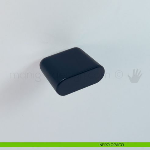Pomello per mobile Estamp 8172 nero opaco