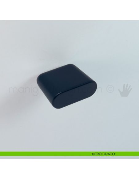 Pomello per mobile Estamp 8172 nero opaco