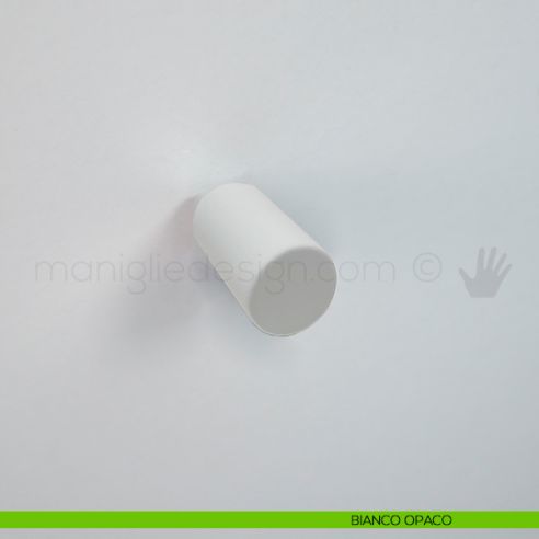 Pomello per mobile Estamp 8162 bianco opaco