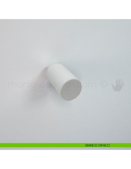 Pomello per mobile Estamp 8162 bianco opaco