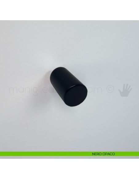Pomello per mobile Estamp 8162 nero opaco