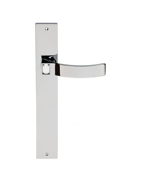 Maniglia Swarovski con placca per porta Elios Crystal Linea Calì