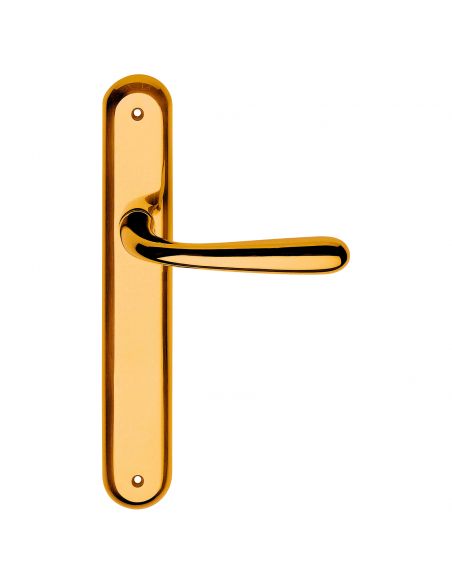 Maniglia con placca per porta Garda Linea Calì