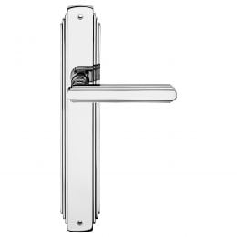 Maniglia con placca per porta Glamor Linea Calì