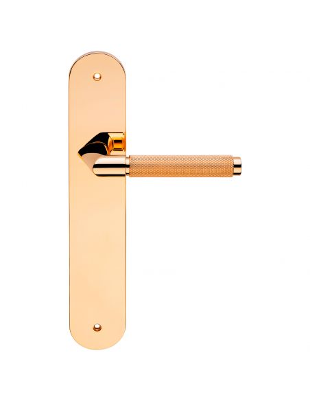 Maniglia con placca per porta Grip Linea Calì