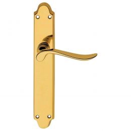 Maniglia con placca per porta Ibiza Linea Calì