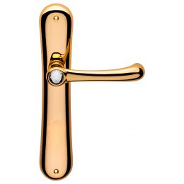 Maniglia Swarovski con placca per porta Idea Crystal Linea Calì