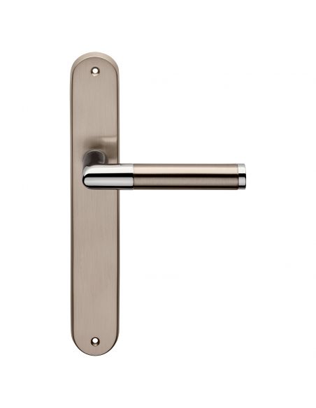 Maniglia con placca per porta Karina Linea Calì