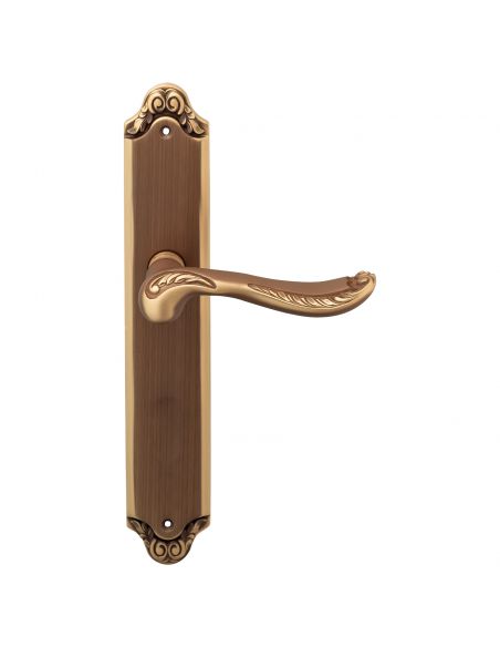 Maniglia con placca per porta Lady Linea Calì