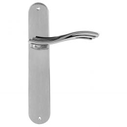 Maniglia con placca per porta Marina Linea Calì